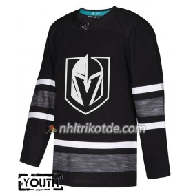 Vegas Golden Knights Trikot Blank 2019 All-Star Adidas Schwarz Authentic - Kinder